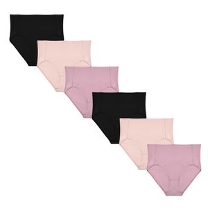 Hanes, Panty Extrasoft Corte Completo para Mujer, 6 Pack