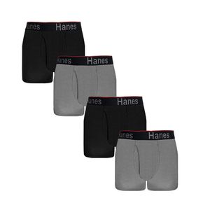 Hanes Soporte Anatómico Perfecto Bóxer Trunk Pack de 4 Bóxers