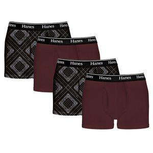 Boxer Trunk Pack de 4 Bóxers Hanes Originals Hombre