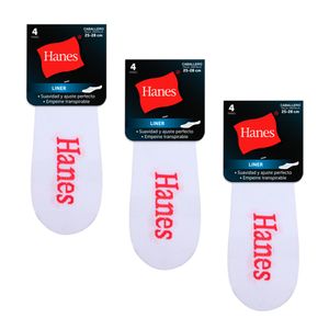 Hanes Liner Invisible para Hombre, 12 pack