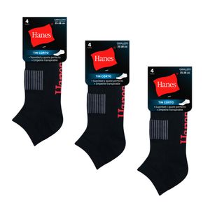 Hanes Tin Corto para Hombre, 12 pack