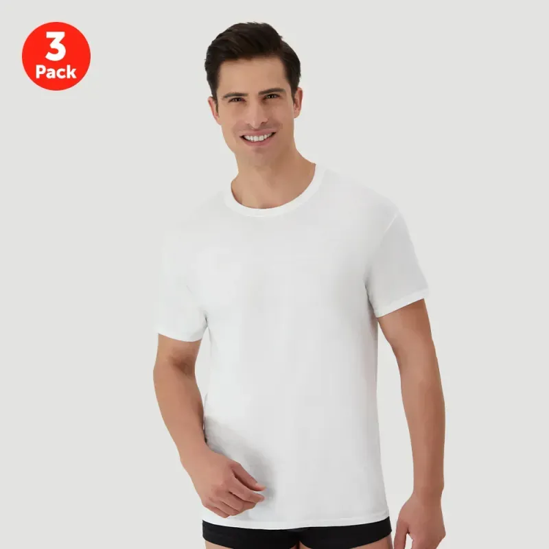 Playera Cuello Redondo Pack de 3