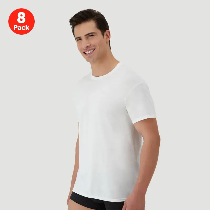 Playera Cuello Redondo Pack de 8